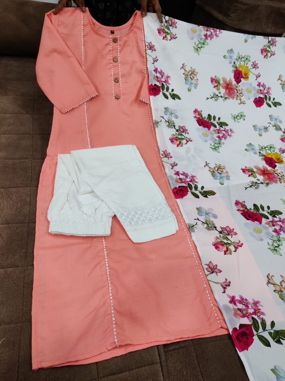 New Launching Magical Digital Print Kurti Set with Pant & Dupatta πΈπ₯